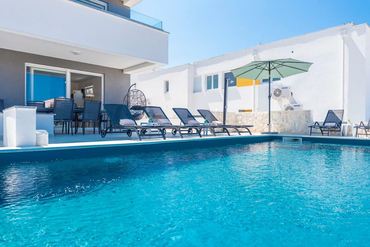 Adris 2 Luxury Modern Apartment With A Pool Novalja Dış mekan fotoğraf