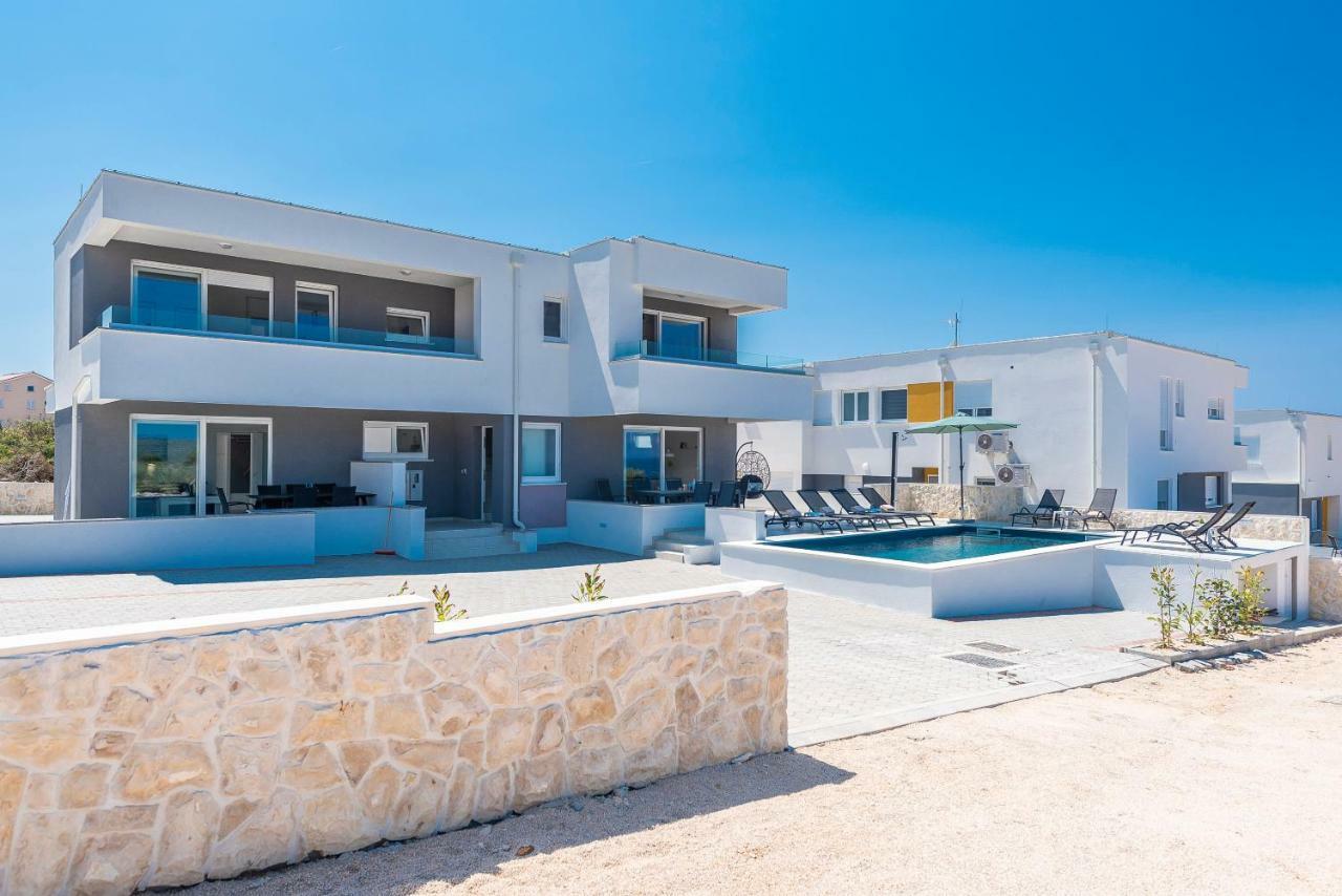 Adris 2 Luxury Modern Apartment With A Pool Novalja Dış mekan fotoğraf